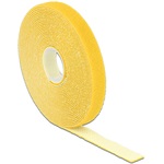 Delock 5mx13mm tépőzáras kábelkötegelő sárga