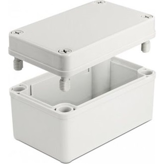 Delock Installációs ház IP65 vízhatlan 130 x 80 x 70 mm szürke