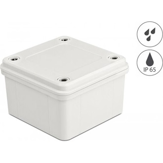 Delock Installációs ház IP65 vízhatlan 96 x 96 x 60 mm szürke