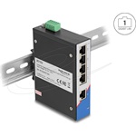 Delock Ipari Gigabit Ethernet Elosztó 5 port RJ45 DIN sínhez