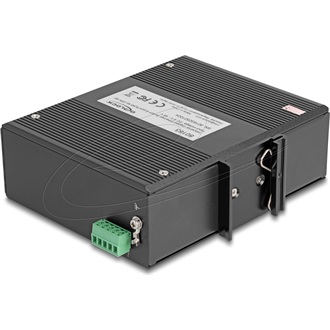 Delock Ipari Gigabit Ethernet Elosztó 8 port RJ45 DIN sínhez