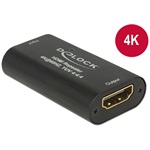 Delock HDMI F/F repeater 4K 60Hz UHD 30m