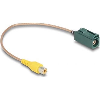 Delock FAKRA E -> BNC M/F adatkábel 0.32m réz