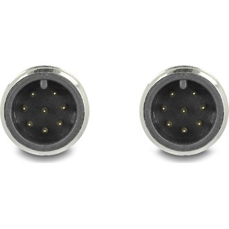 Delock Kábel M12 A kódolt 8 tűs apa - apa PVC 2 m