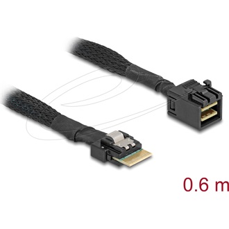 Delock Kábel Mini SAS HD SFF-8643 - Slim SAS SFF-8654 4i 60 cm