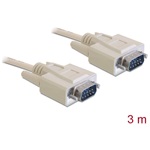 Delock Serial RS-232 M/M adatkábel 3m fehér