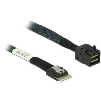 Delock SAS SFF-8654 4i -> SAS mni SFF-8643 M/M adatkábel 0.5m