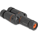 Delock Kábel csatlakozó Y-Adapter RJ45 anya - 2 x RJ45 anya Cat.6 IP68 por és vízhatlan védelem, kültéri használatra