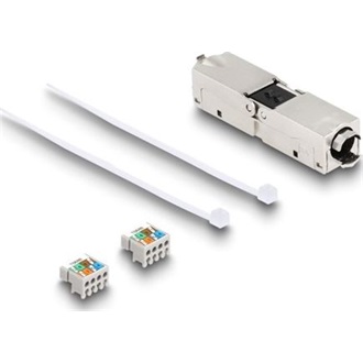 Delock Kábel csatlakoztató LSA - LSA Cat.6A IP68 por és vízhatlan fekete