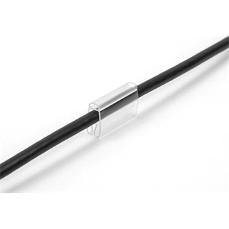 Delock Kábel jelölő 1,5 mm - 2,5 mm átmérőjű kábelhez 50 db. Áttetsző