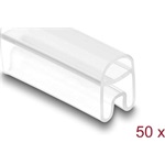 Delock Kábel jelölő 2 mm - 4 mm átmérőjű kábelhez 50 db. Áttetsző