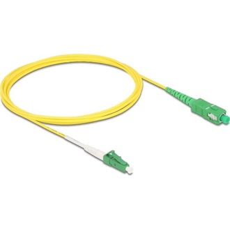 Delock Kábel, optikai szálas LC-APC > SC-APC Simplex egyszeres OS2, 2 m