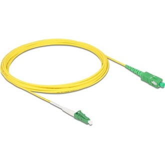 Delock Kábel, optikai szálas LC-APC > SC-APC Simplex egyszeres OS2, 5 m
