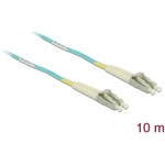 Delock LC Duplex -> LC Duplex M/M adatkábel 10m kék Multi-mode OM3