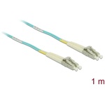 Delock LC Duplex -> LC Duplex M/M adatkábel 1m kék Multi-mode OM3
