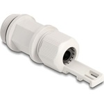 Delock Kábel tömszelence M28 kábelszorítóval szürke