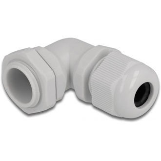 Delock Kábel tömszelence PG11 90° hajlított szürke