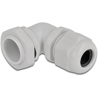 Delock Kábel tömszelence PG13,5 90° hajlított szürke