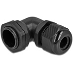 Delock Kábel tömszelence PG16 90° hajlított fekete