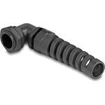 Delock Kábel tömszelence PG16 90  hajlított feszültség mentesítős fekete