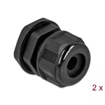 Delock Kábel tömszelence PG16 kerek kábelekhez 2 db. Fekete