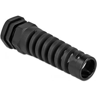 Delock Kábel tömszelence PG21 feszültség mentesítős fekete