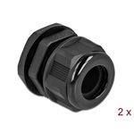 Delock Kábel tömszelence PG21 kerek kábelekhez 2 db. Fekete