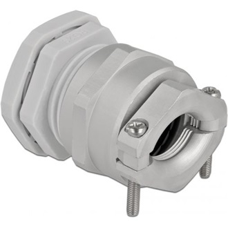 Delock Kábel tömszelence PG29 feszültség mentesítős és hajlítás védelemmel ellátott szürke