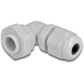 Delock Kábel tömszelence PG7 90° hajlított szürke