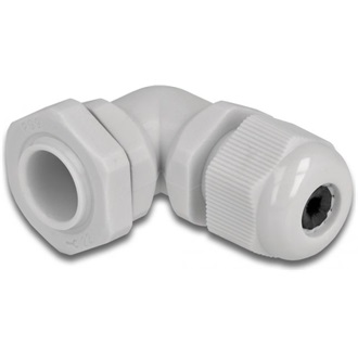 Delock Kábel tömszelence PG9 90° hajlított szürke