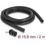 Delock Kábel védő borítás 2 m x 15,8 mm PG11 vezeték csatlakozós készlet fekete