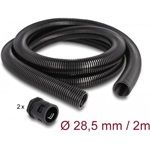 Delock Kábel védő borítás 2 m x 28,5 mm PG21 vezeték csatlakozós készlet fekete