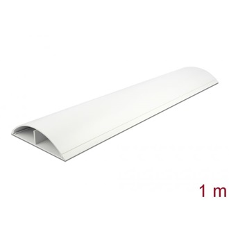 Delock Kábelcsatorna 119 x 26 mm - hossza 1 m, fehér