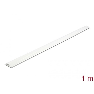 Delock Kábelcsatorna 30 x 8 mm - hossza 1 m, fehér
