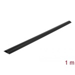 Delock Kábelcsatorna 30 x 8 mm - hossza 1 m, fekete