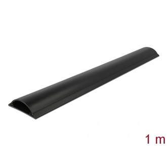 Delock Kábelcsatorna 70 x 20 mm - hossza 1 m, fekete