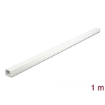Delock Kábelcsatorna fedéllel 22 x 15 mm - hossza 1 m fehér