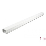 Delock Kábelcsatorna fedéllel 35 x 20 mm - hossza 1 m fehér