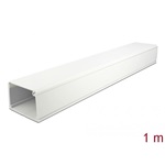 Delock Kábelcsatorna fedéllel 83 x 54 mm - hossza 1 m fehér