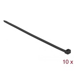 Delock Kábelkötegelő 1220 x 9 mm (H x Sz), 10 darab fekete