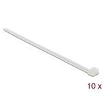Delock Kábelkötegelő 850 x 9 mm (H x Sz), 10 darab fehér