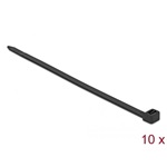 Delock Kábelkötegelő 850 x 9 mm (H x Sz), 10 darab fekete