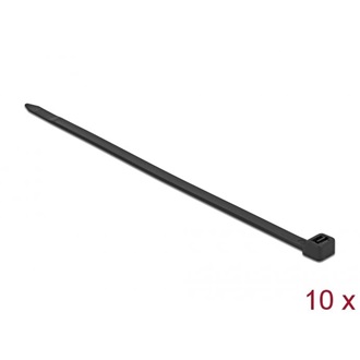 Delock Kábelkötegelő 920 x 9 mm (H x Sz), 10 darab fekete