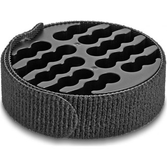 Delock Kábelrendező tépőzáras kábelkötegelővel fekete színben