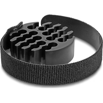 Delock Kábelrendező tépőzáras kábelkötegelővel fekete színben