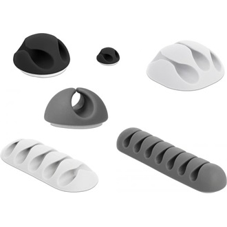 Delock Kábeltartó kombinációs szett (6 darabos)