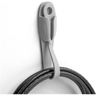 Delock Kábeltartó öntapadós szíjjal 3 db