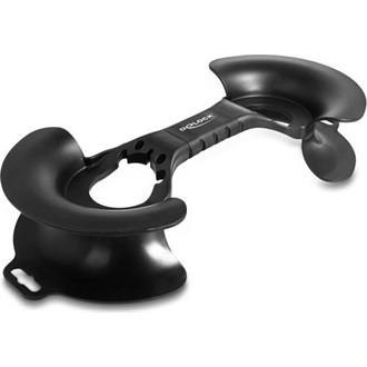 Delock Kábeltekercselő 375 x 170 mm fekete