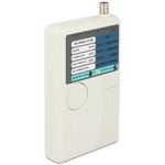 Delock Kábelteszter RJ45 / RJ12 / BNC / USB csatlakozóhoz