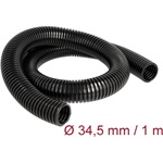 Delock Kábelvédő borítás 1 m x 34,5 mm fekete